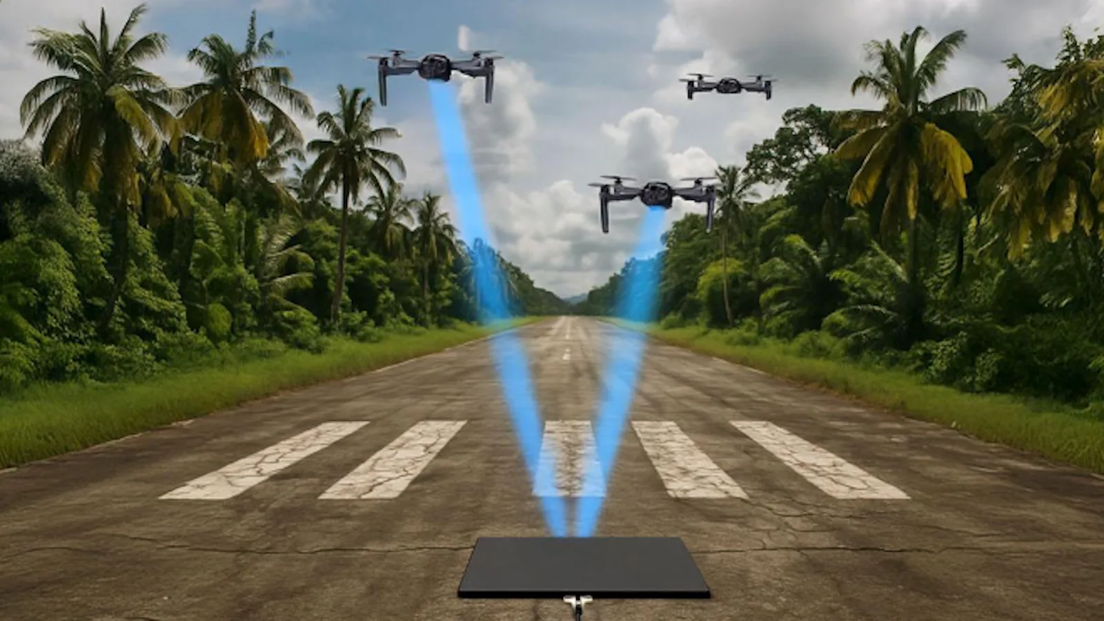 Next-gen wireless drone swarm stays airborne 24/7, never needs to land
