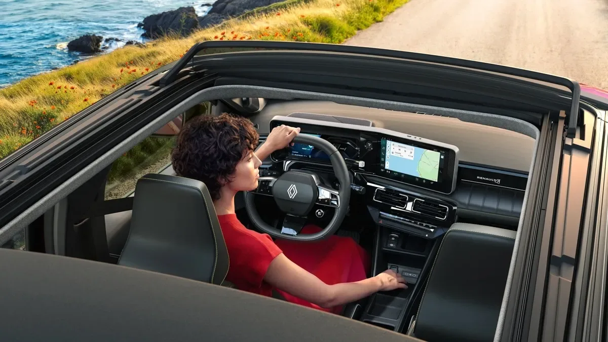 Renaults E-Tech: Neue Retro-Inspiration jenseits der Sitzbänke