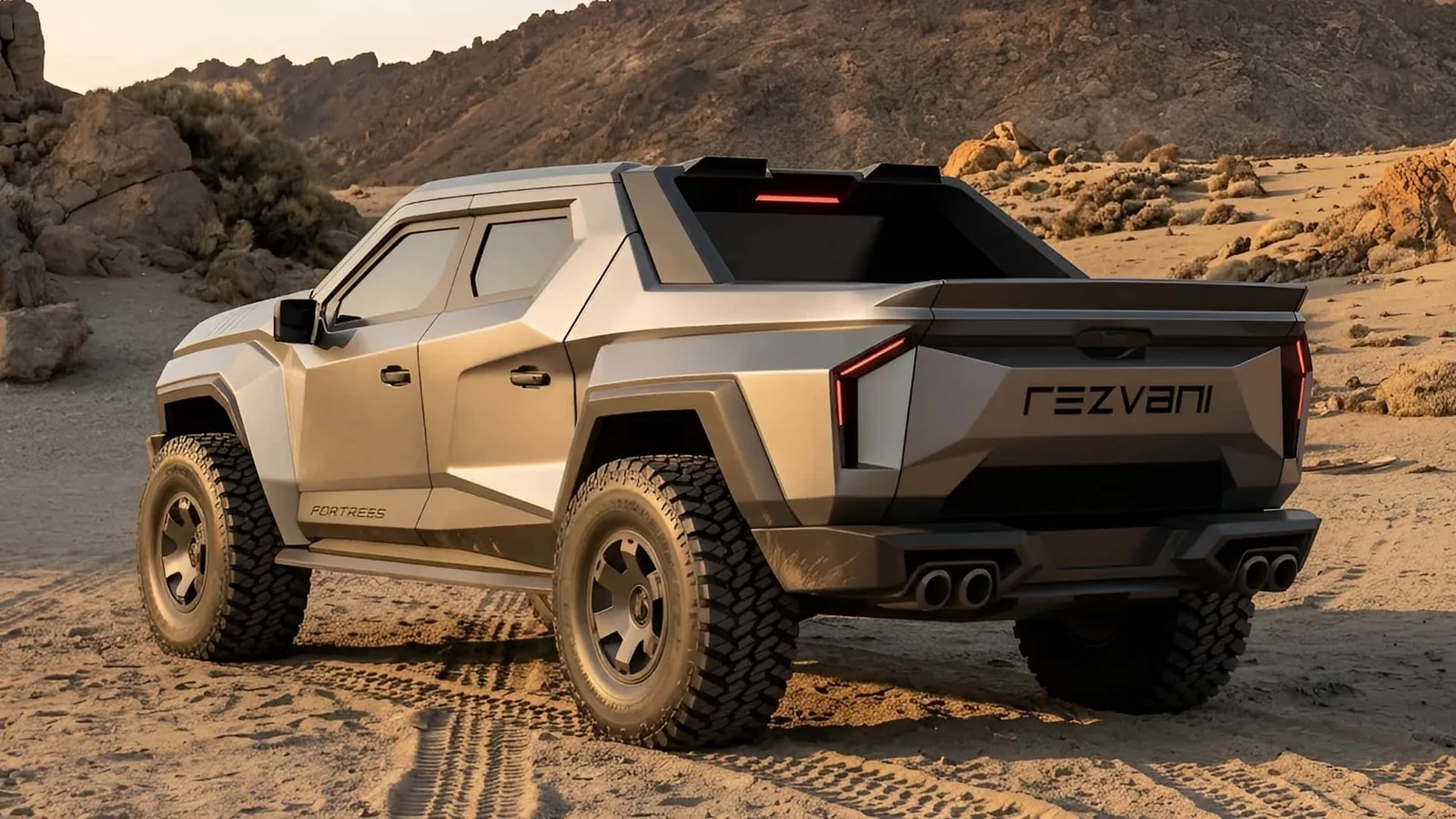 This $285,000 Pickup Is A Survival Bunker On Wheels