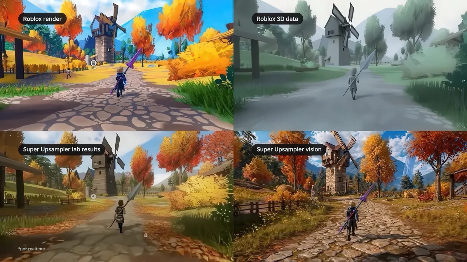 Roblox Reality: Ein KI-gestütztes, fotorealistisches Modell im Stil von DLSS 5, das direkt in die Engine integriert ist