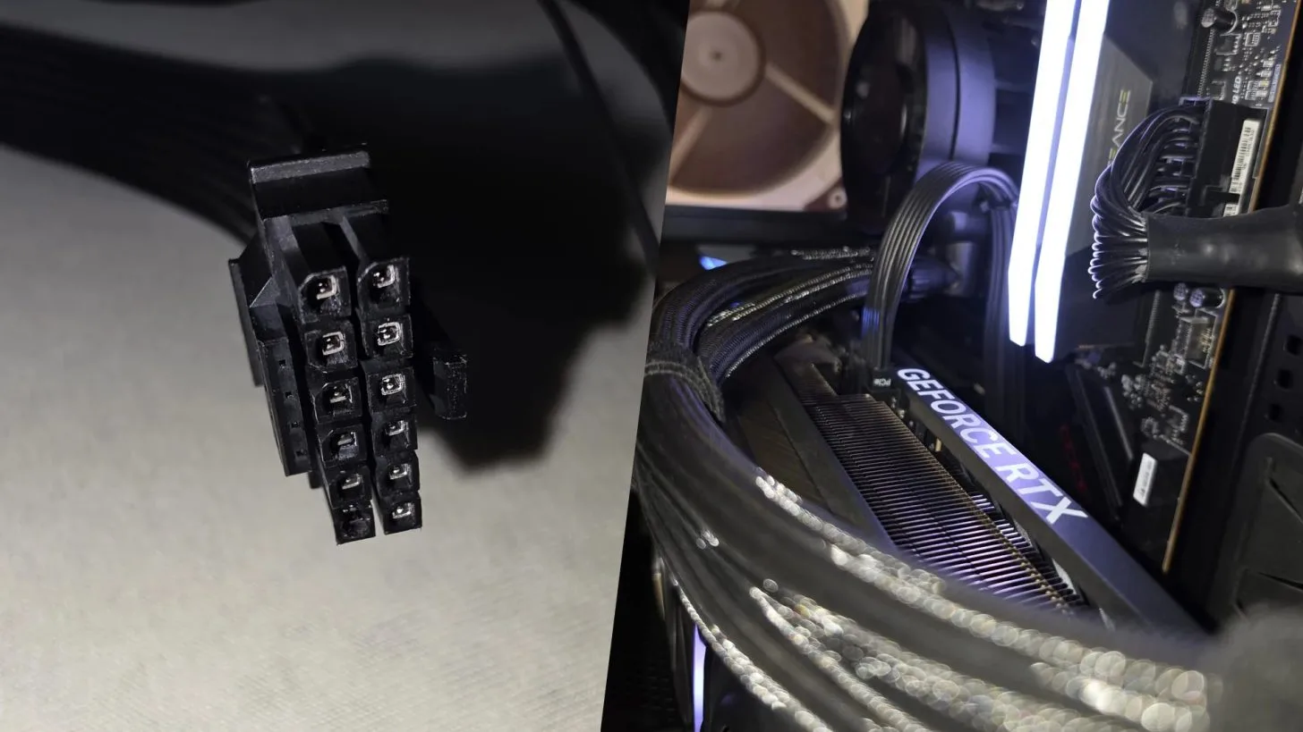 RTX 5090-Besitzer mit monatlichen Kontrollen des 12VHPWR-Anschlusses erleidet Kabelschmelze
