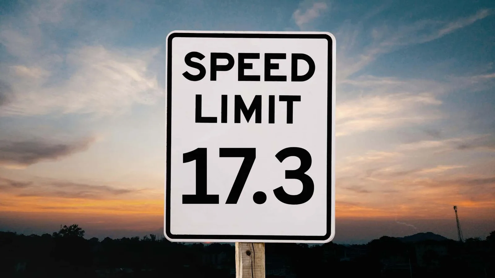 Diese Straße in Wisconsin hat ein bizarres Tempolimit