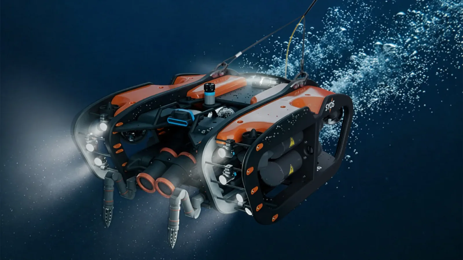 Startup unveils underwater drone designed for protecting undersea cables — small drone dives to 1,640 feet, comes with four-hour battery endurance or unlimited range when tethered to surface power source