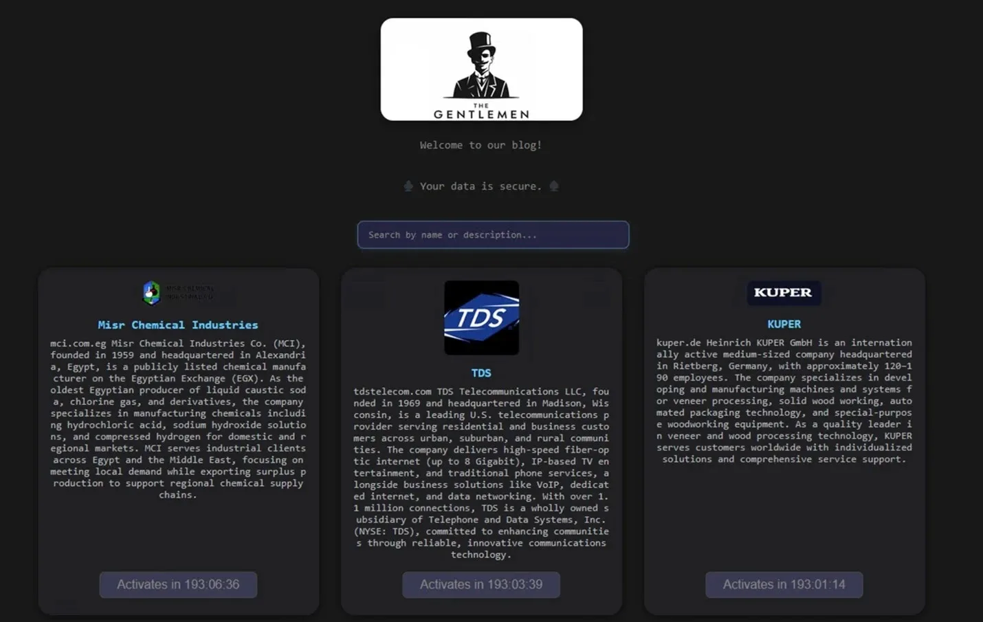The Gentlemen Ransomware Attacks Windows, Linux, NAS, BSD, and ESXi Attacks