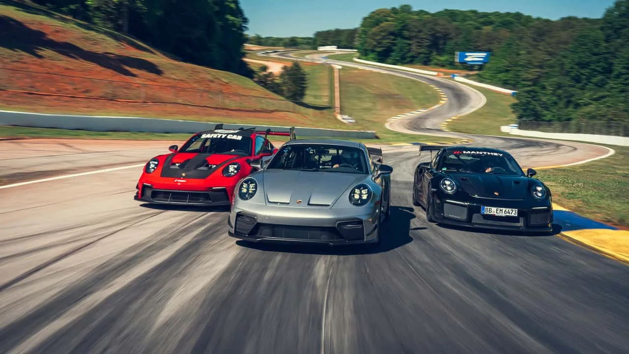 Porsche 911 GT2 RS mit Manthey-Kit stellt neuen Streckenrekord bei Road Atlanta auf