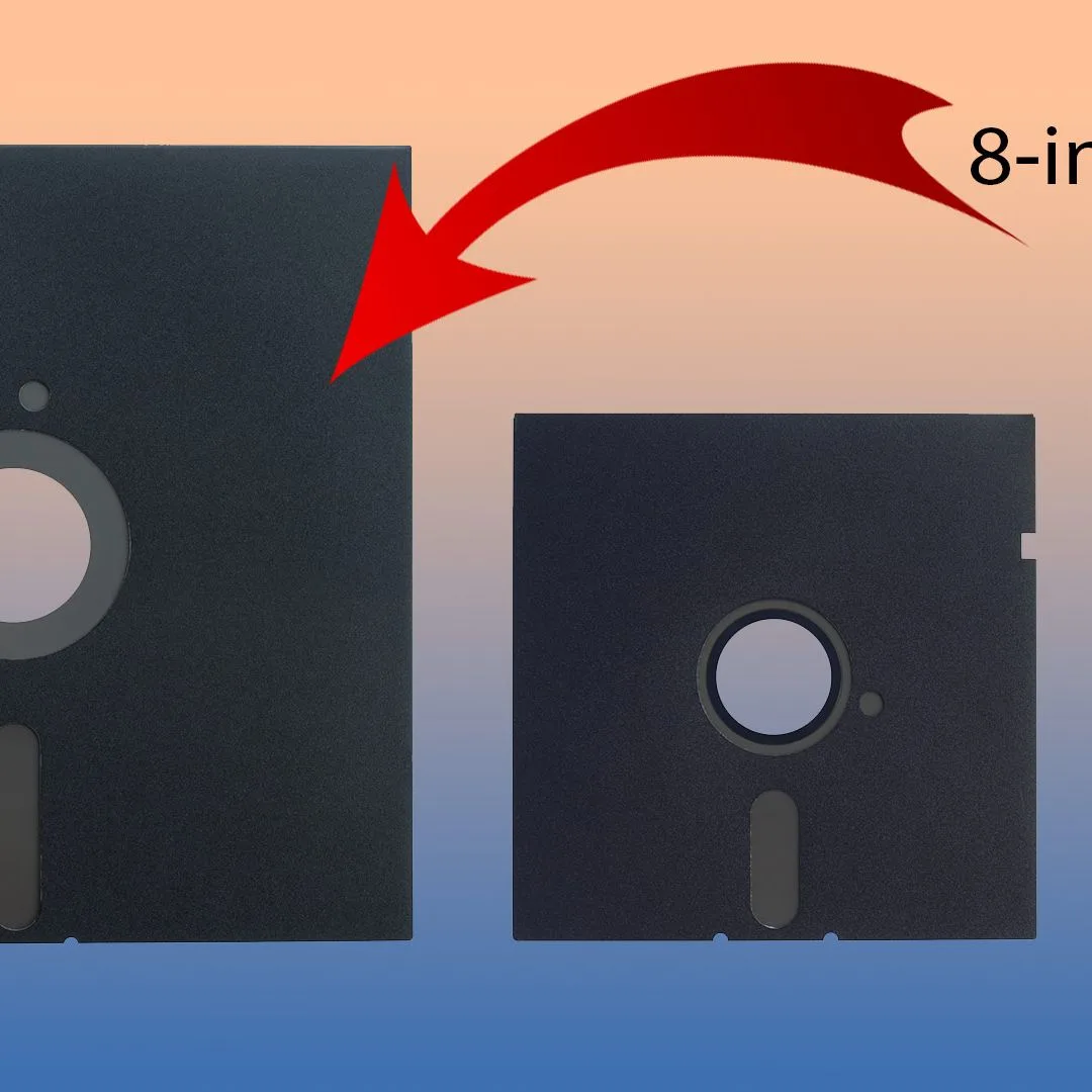 Patent für Diskette erteilt: 1972, als 80-Kilobyte auf 8 Zoll passten und wirklich flexibel waren