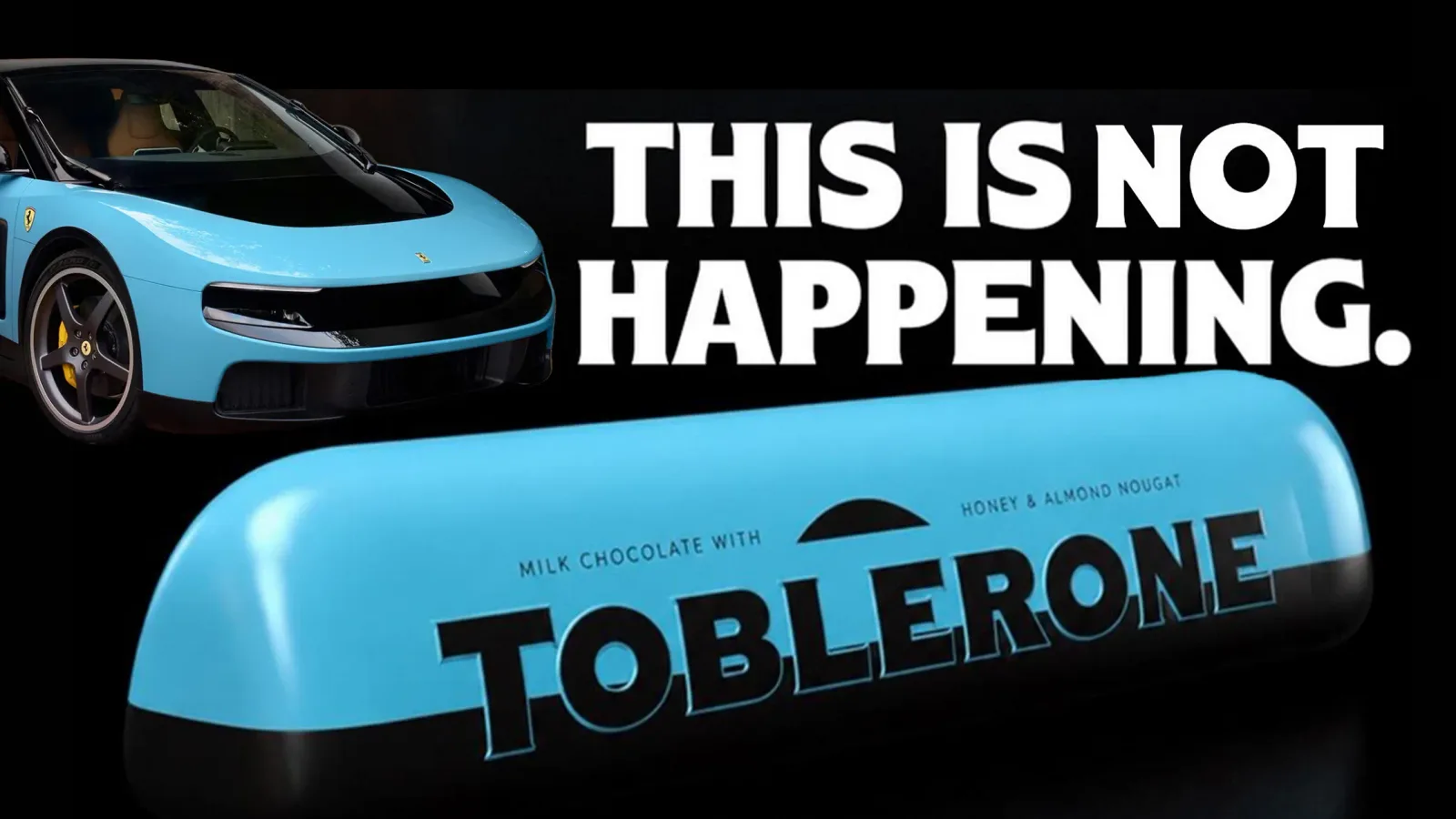 Schweizer Neutralität auf der Probe: Toblerone trollt Ferrari
