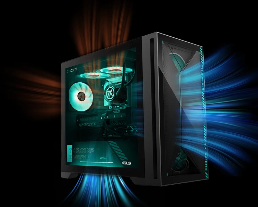 ASUS TUF Gaming 7X: 47-Liter-Gehäuse für RTX-5060-Ti-Desktop