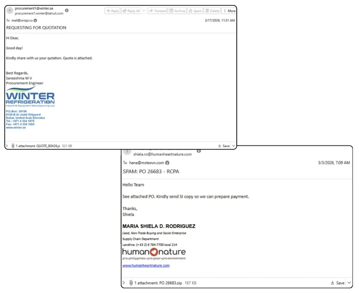Cyberkriminelle nutzen GHOSTYNETWORKS und OMEGATECH für JavaScript-Malware-Infrastruktur