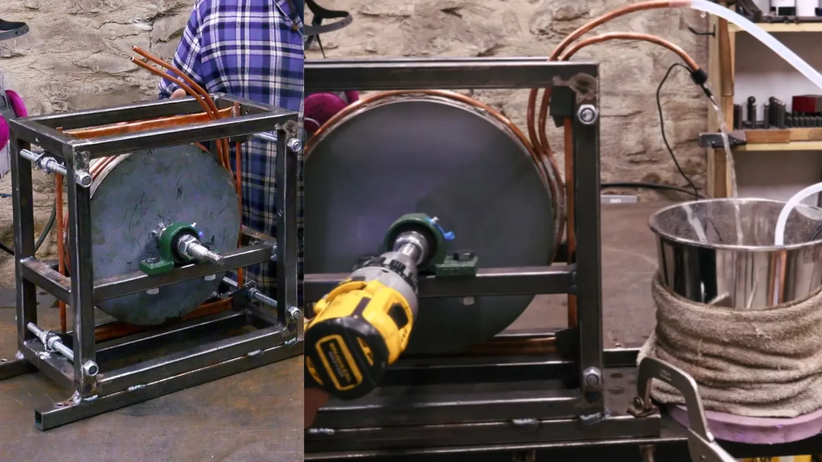 Neuer Heizkörper mit rotierenden Magneten erzeugt Warmwasser