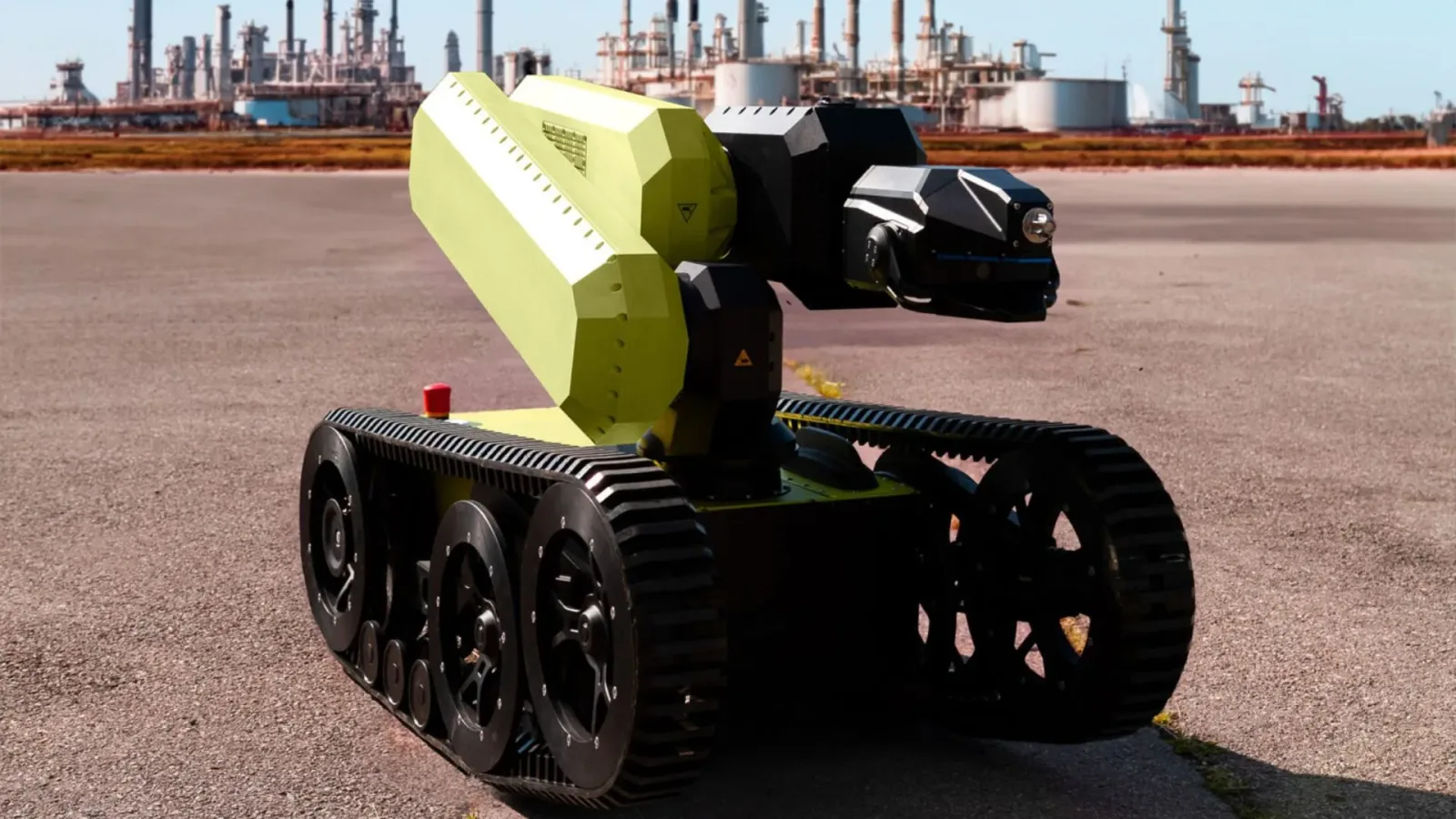 Robot inspector deployed at UAE gas plant to detect leaks and hotspots