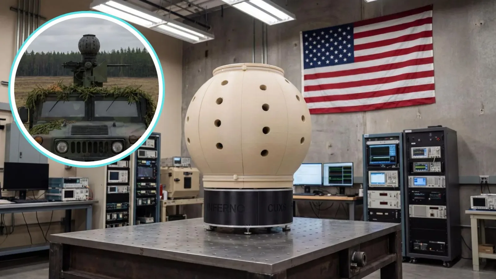 New 360-degree turret uses sound tracking to destroy drone swarms
