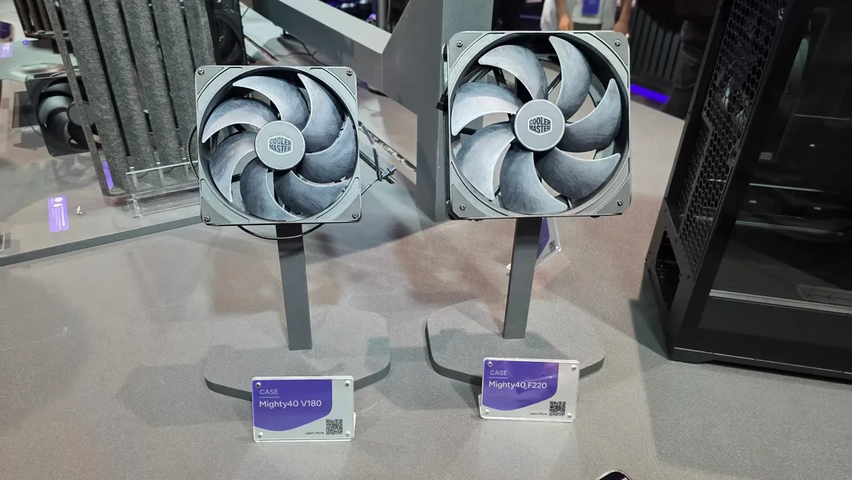 Cooler Master shows off new HAF 500 chassis, aluminum fans, and new air coolers — New V8 Cooler, Masterfan AnM, and updated Silencio 600 and HAF chassis’ add to an already comprehensive product stack