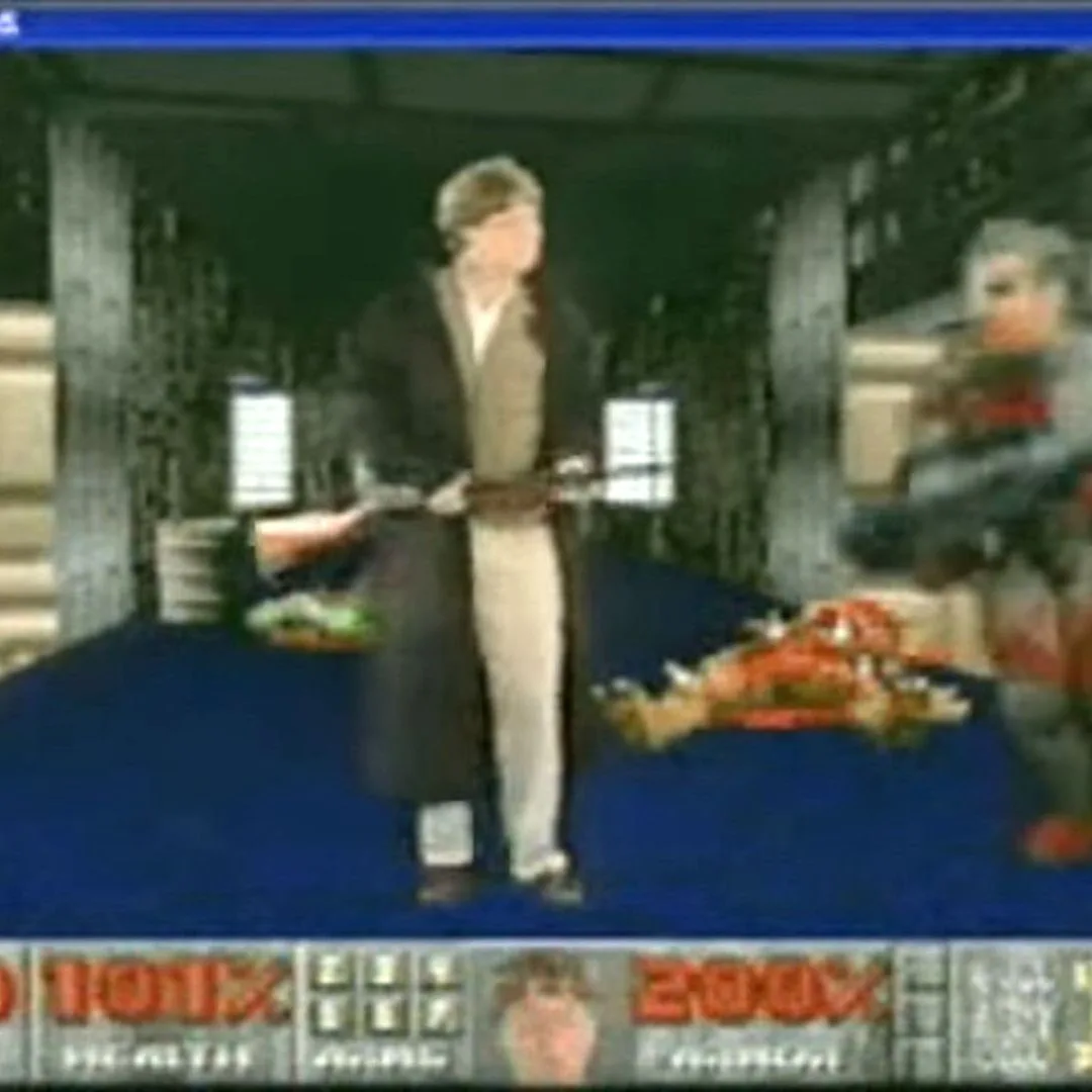 Bill Gates als Doom-Held: Tech-Mogul bewarb 1993 Windows 95 mit Schrotflinte und Dämon