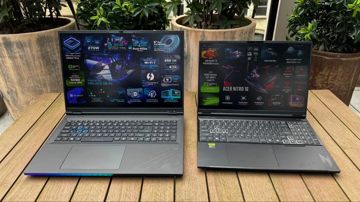 Acer präsentierte den ersten Gaming-Laptop mit Ryzen 9 9955 ×3D: Refreshed Nitro 16, neuer Predator Helios 18 AI und Streaming-Handheld Nitro Blaze Link.