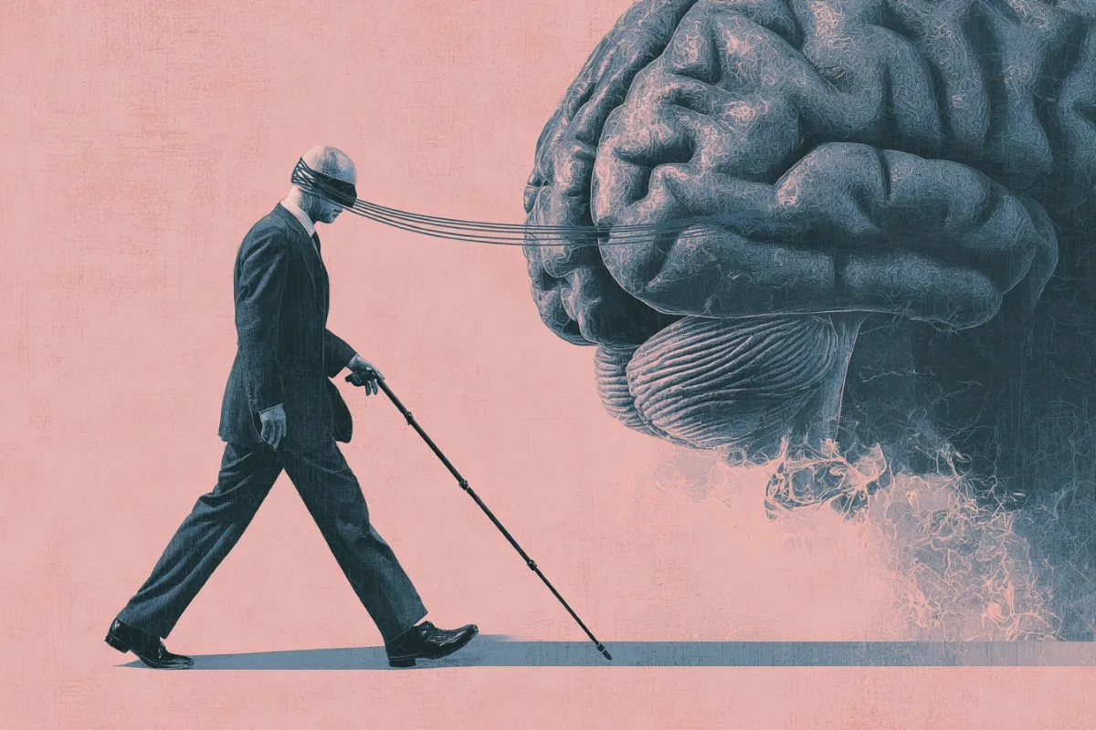 Brain Rewires to Stabilize Walking During Visual Impairment