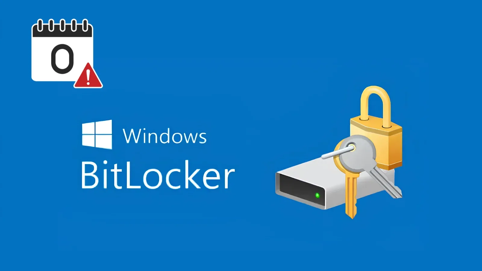 Windows BitLocker 0-Day-Schwachstelle ermöglicht Zugriff auf verschlüsselte Festplatten