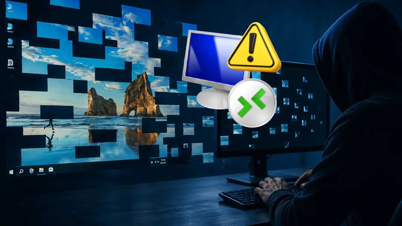 Windows Remote Desktop hinterlässt Bildfragmente, die Angreifer zu Screenshots zusammenfügen können