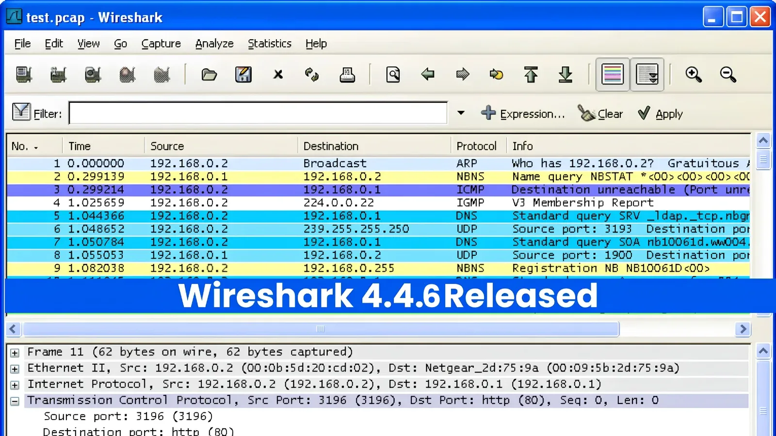 Wireshark 4.6.6 Released With Fix for Dissector Crash via Malformed Packet Injection