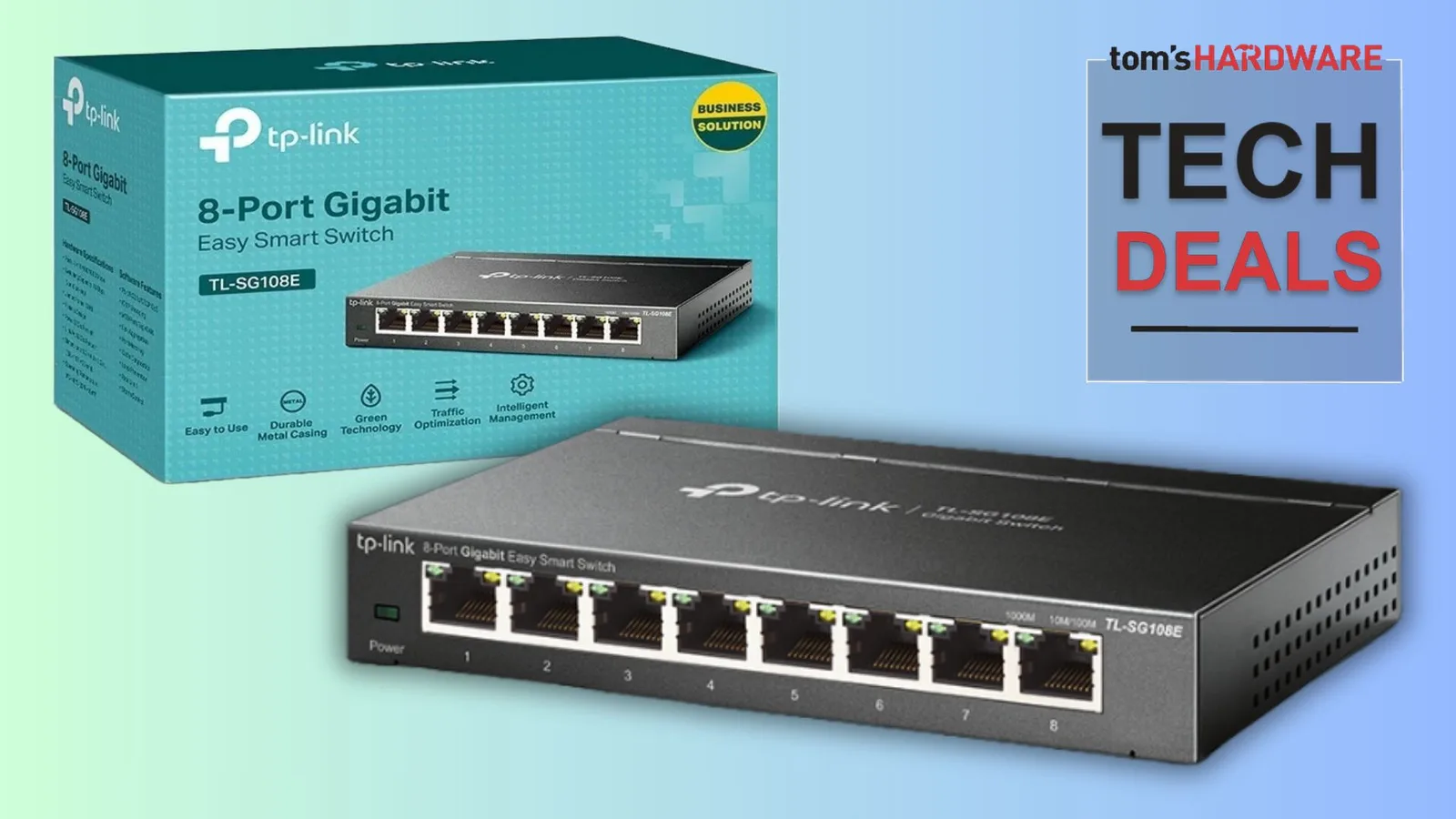 At 48% off, this $21 TP-Link Ethernet Switch is the perfect upgrade for 4K streaming and gaming at home at an almost record-low price — near half price discount on this managed fanless gigabit upgrade for your LAN comes with eight additional ports