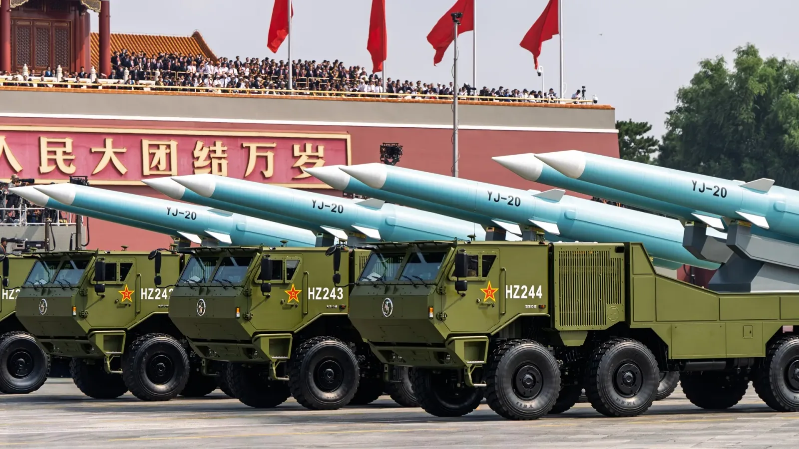 China test strikes multiple YJ-20 hypersonic anti-ship missiles