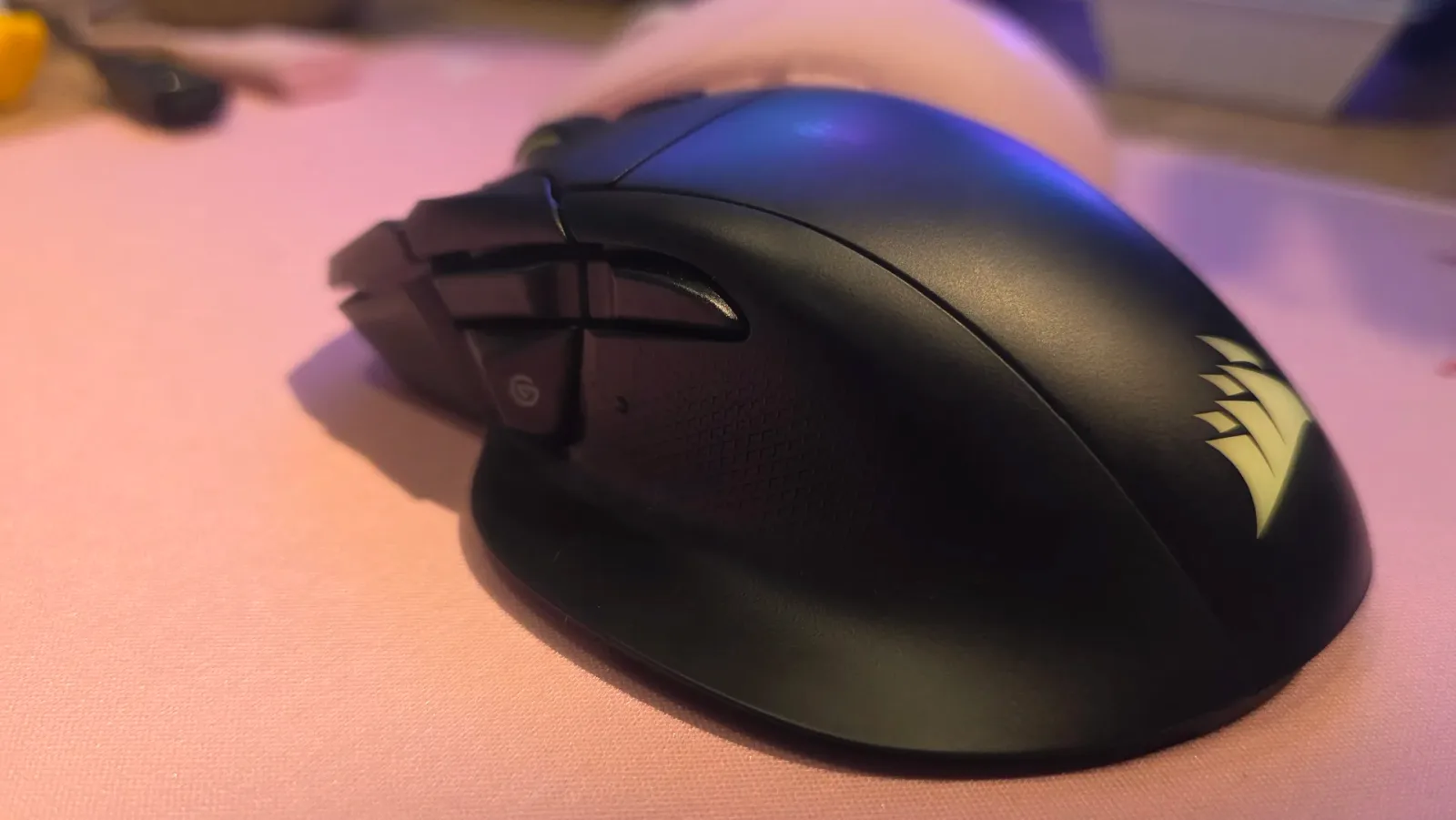 Corsair shows off gaming mouse with dedicated Stream Deck launch button — wireless mouse also gets almost 50 hours of 8K battery life